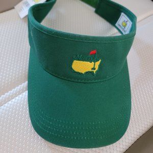 THE MASTERS @ Augusta National PGA Green Visor Adjustable_by American Needle